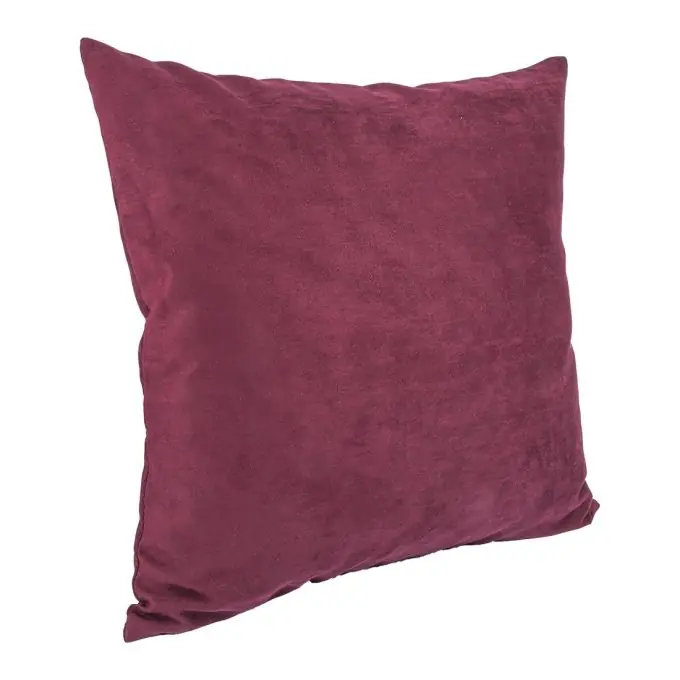 Kissenbezug Wildleder Pflaume Rabatt