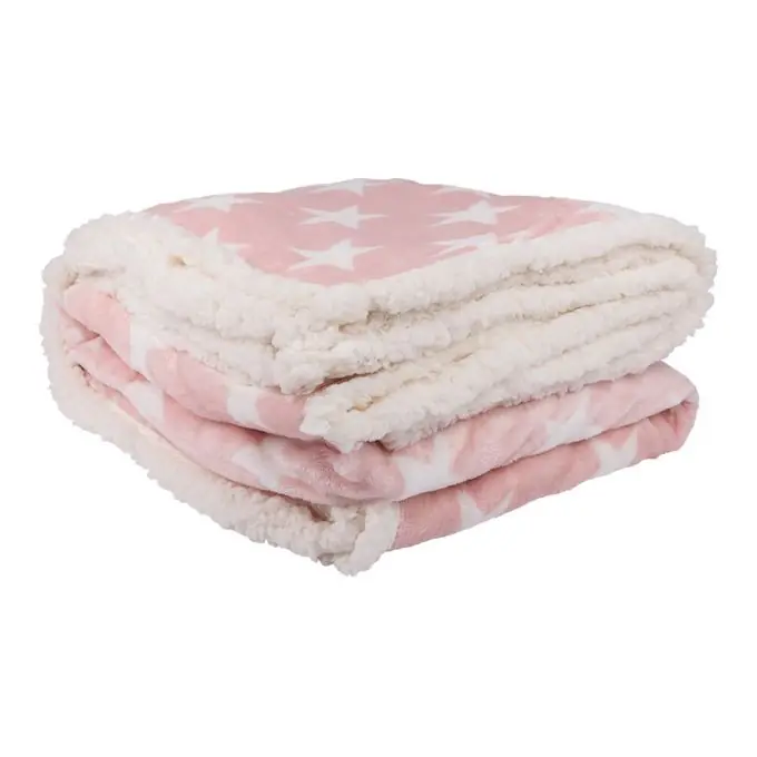 Original Decke Sherpa Rosa 130 x 170 cm