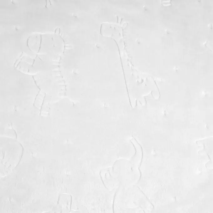 Neue Kollektion Plüschstoff Elefantenmotiv