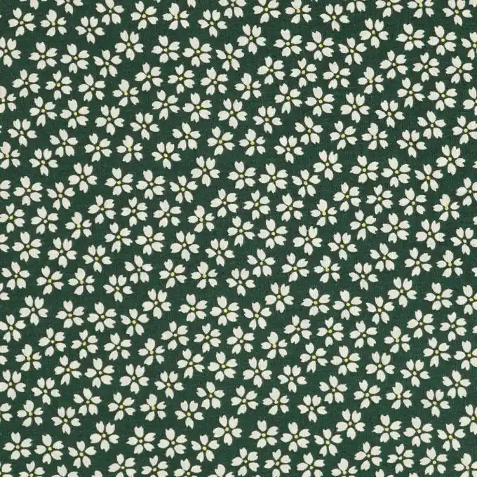 Super-Preis Popeline Baumwolle kleines Blumenmotiv