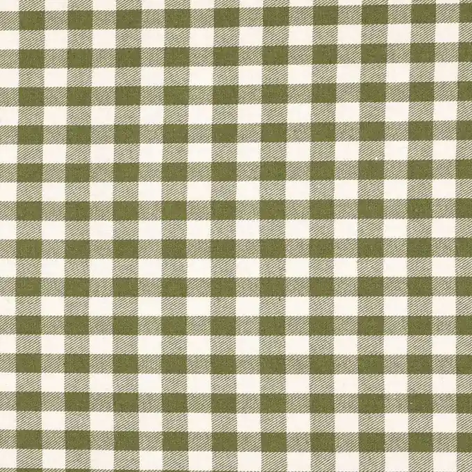 Karierter Flanell Ecru/Grün Kostenfreie Lieferung