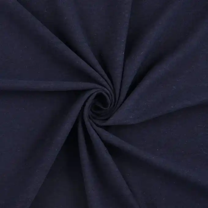 Jerseystoff aus Hanf Marineblau Kostenloser Versand