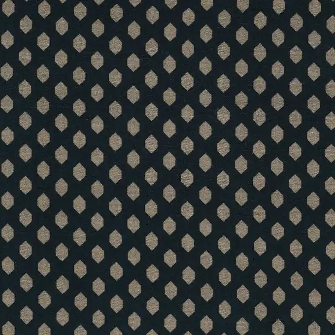 Kostenfreie Lieferung Baumwollstoff Rauten Marineblau