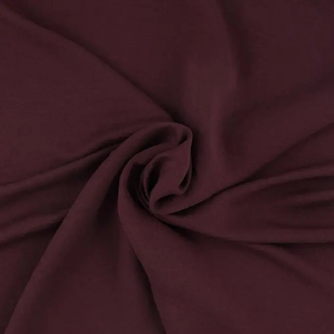Recycelter Satinstoff Weinrot Exklusiv