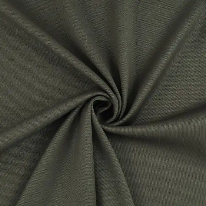 Garantierte Lieferung Twill Polyester einfarbig Khaki