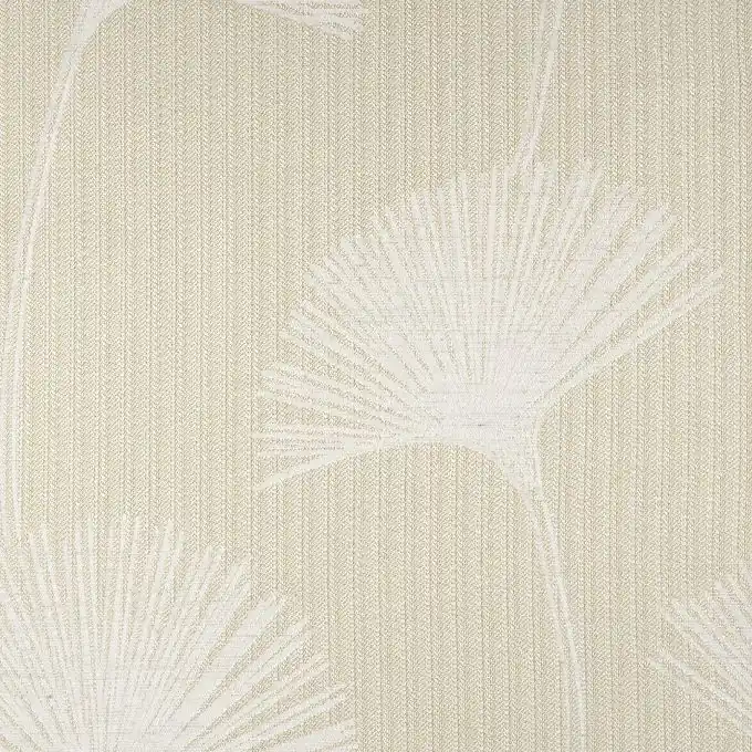 Sonderangebot Jacquard Beige forales Motiv