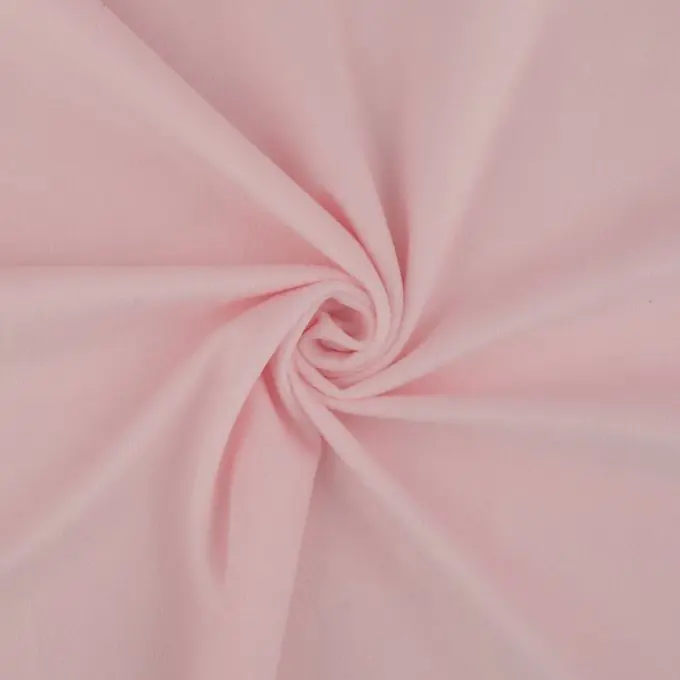 Markenware Polar-Fleece Minky glatt Rosa