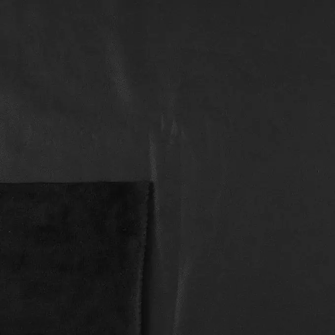 Ausverkauf Doppelseitiges Kunstleder Schwarz