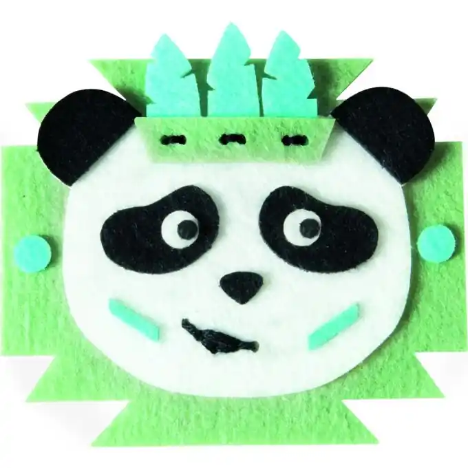 Saisonangebot Bastelset für Kinder Brosche Filz