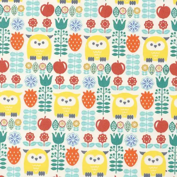 Baumwoll-Popeline-Stoff Eule Top-Seller