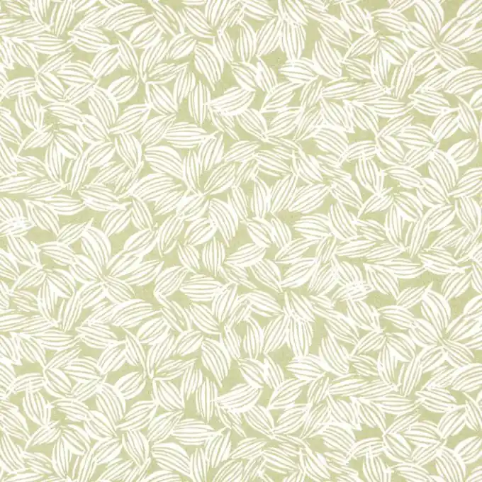 Outdoorstoff, wasserabweisend Blattmotiv grün Limited Edition