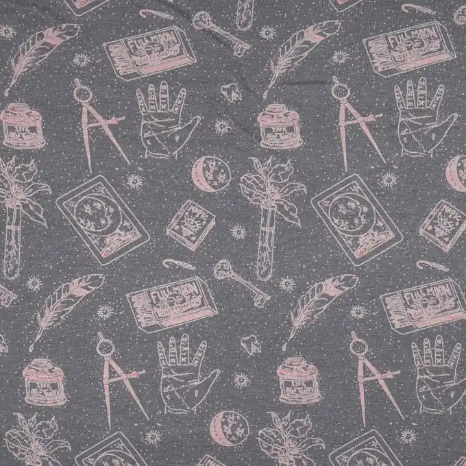 Jerseystoff Viskose Grau Top-Preis