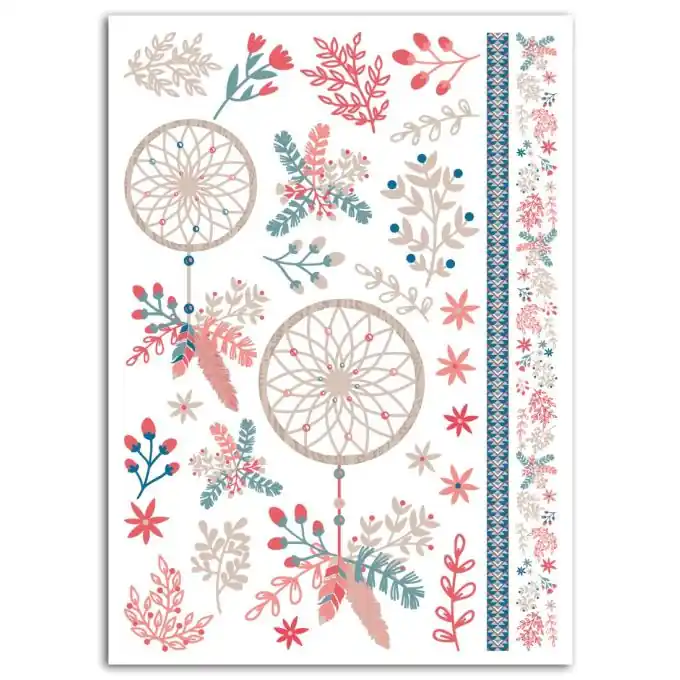 Expressversand Aufbügelbarer Textiltransfer DreamCatcher