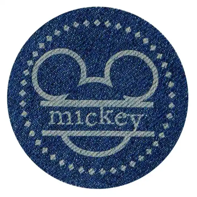 Ab Werk Bügelbild Mickey Jeans