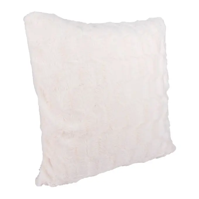 Kissenbezug Kunstfell Creme Angebot