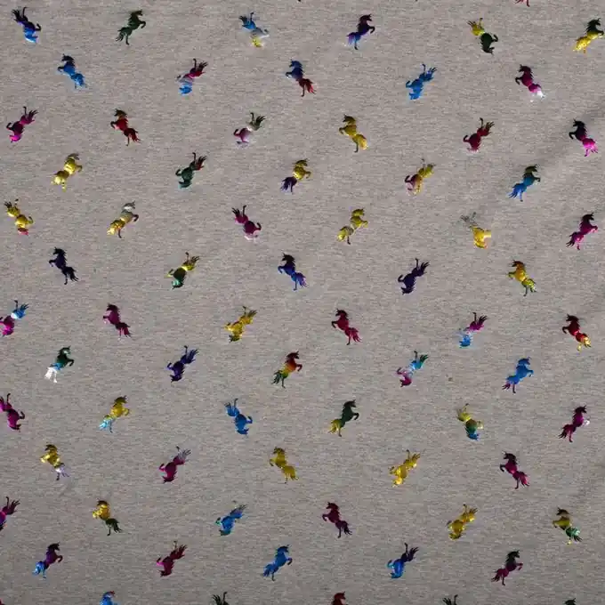 Saisonangebot Jersey Einhörner Bunt