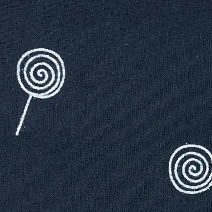 Zertifiziert Batist Lollipop Grau