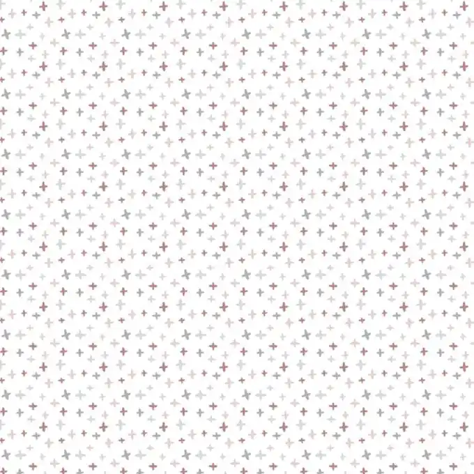 Weißer Baumwollstoff Kreuze Sofort Bestellen