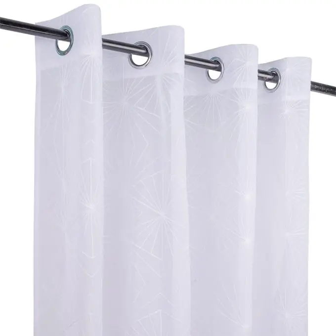 Vorhang Atomic Origami weiß Geld-Zurück-Garantie