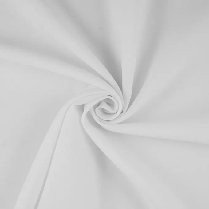 Top-Seller Polyesterstoff Burlington Weiss