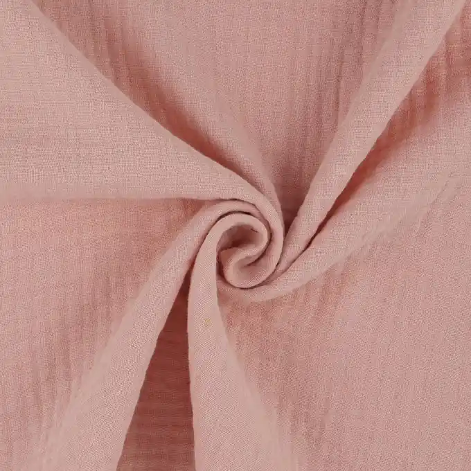 Schnäppchen Musselin dick Rosa