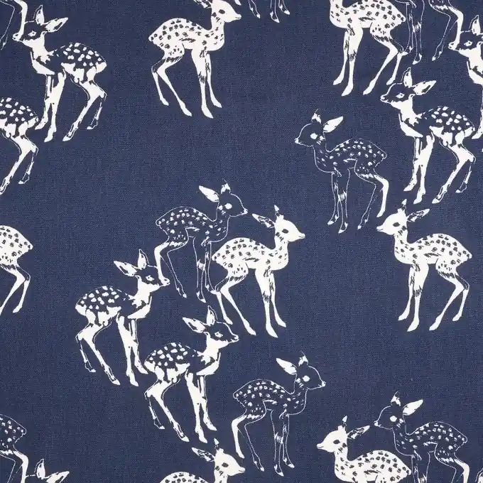 Billig Dicker Baumwollstoff Rehkitz