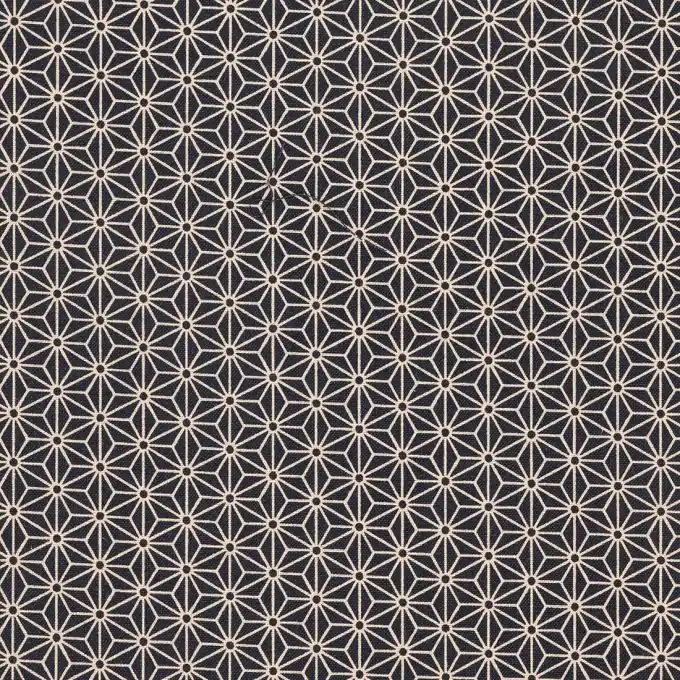 Großhandel Popeline Baumwolle Origami Marineblau