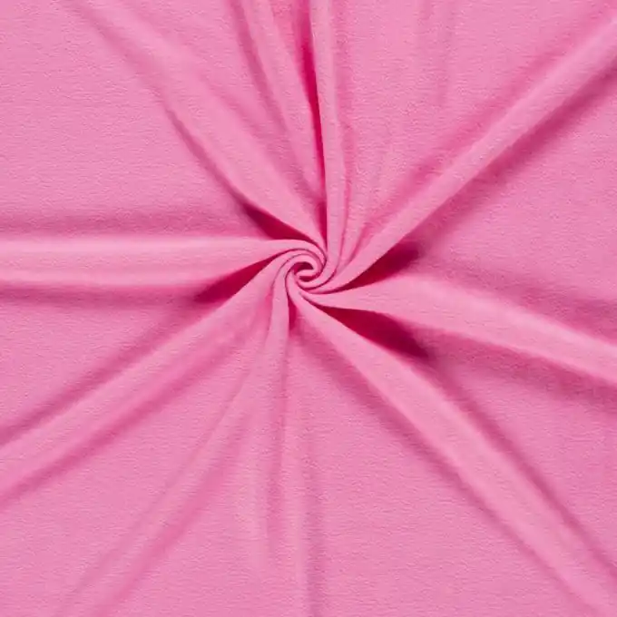 Fleece Einfarbig Rosa Neuheit