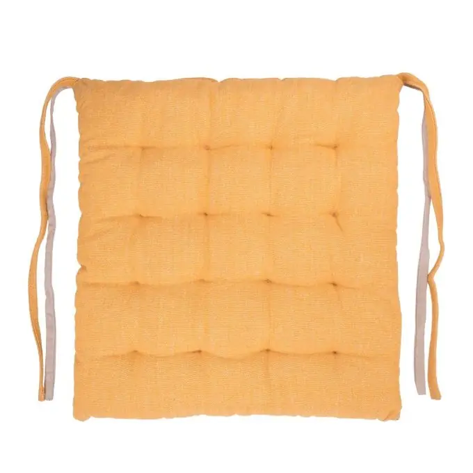 Stuhlkissen Chambray Gelb Im Trend