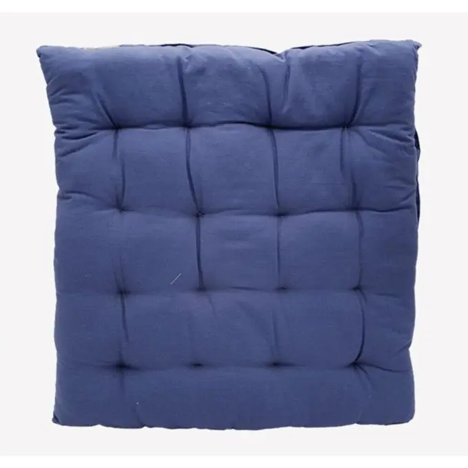 Preisreduziert Stuhlkissen Indigoblau