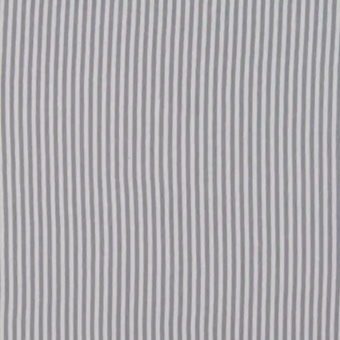 Jetzt Kaufen Jersey-Stoff Grau/Weiß Gestreift 33cm Tubularbündchen