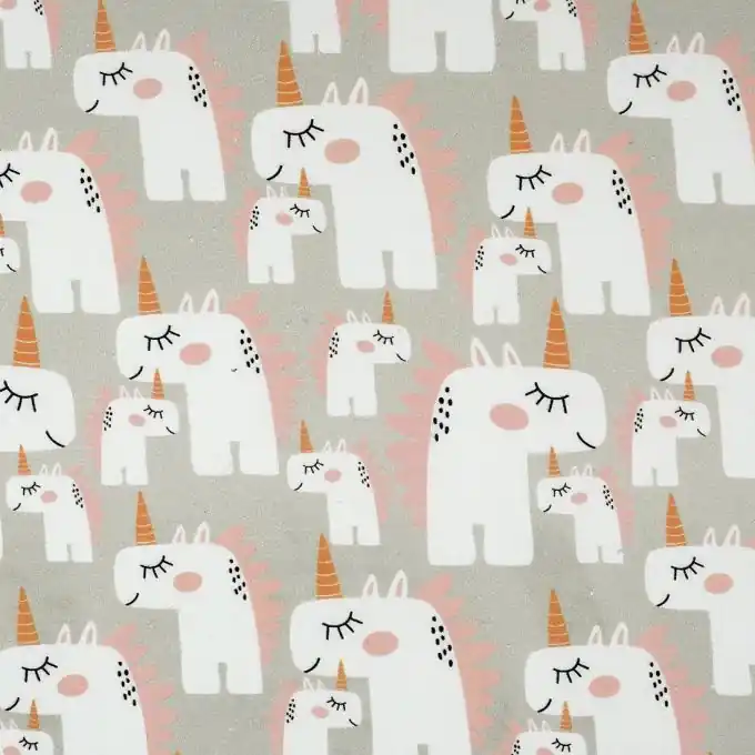 Sale Baumwollstoff Einhörner