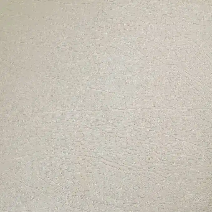 Garantierte Lieferung Einfarbiges Kunstleder, weiß