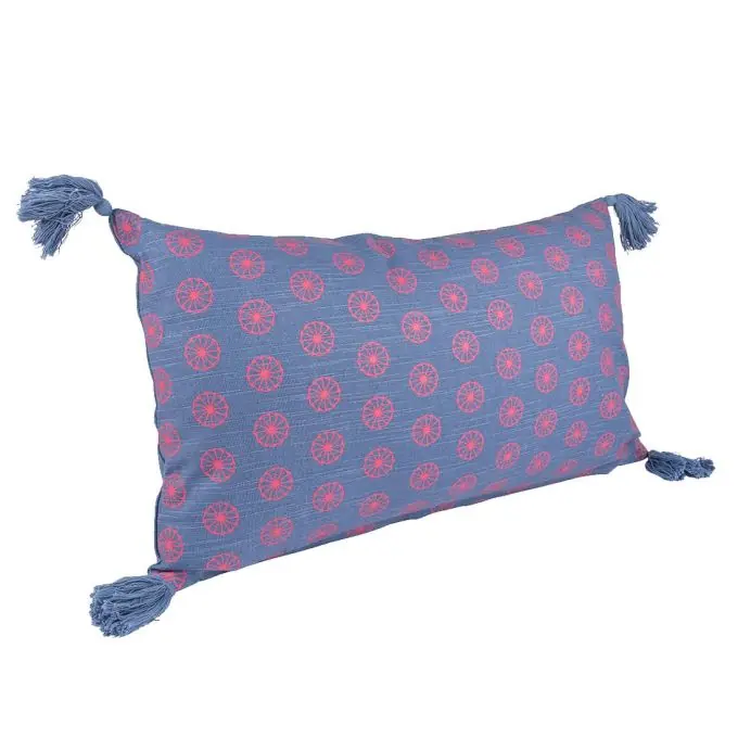 Kissen Japanische Blumen & Bommeln Original