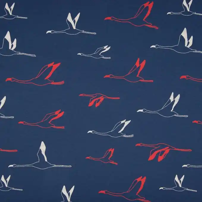 Meistverkauft Sommersweat Blau Vögel