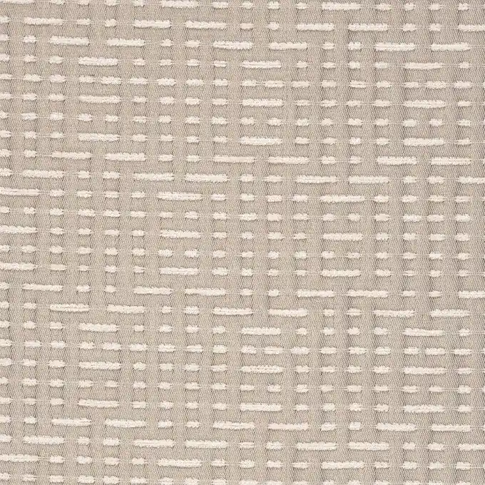 Versand Am Gleichen Tag Stoff Jacquard Sechseck naturweiß