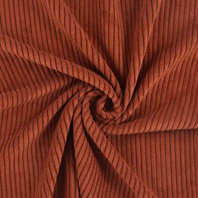 Cord Terrakotta Geprüft