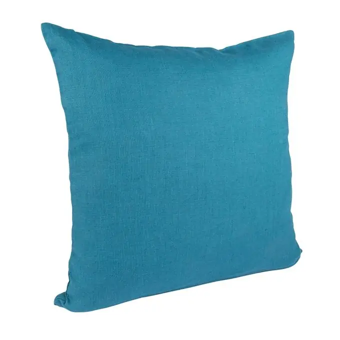 Ausverkauf Kissenbezug Leinen Blau
