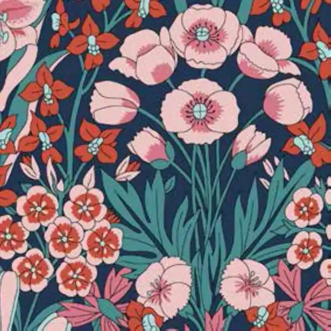 Beliebt Baumwollstoff Liberty Mountain Primrose Rosa