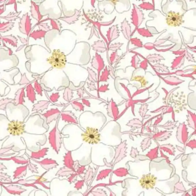 Baumwollstoff Liberty May Morris Rosa Letzte Chance