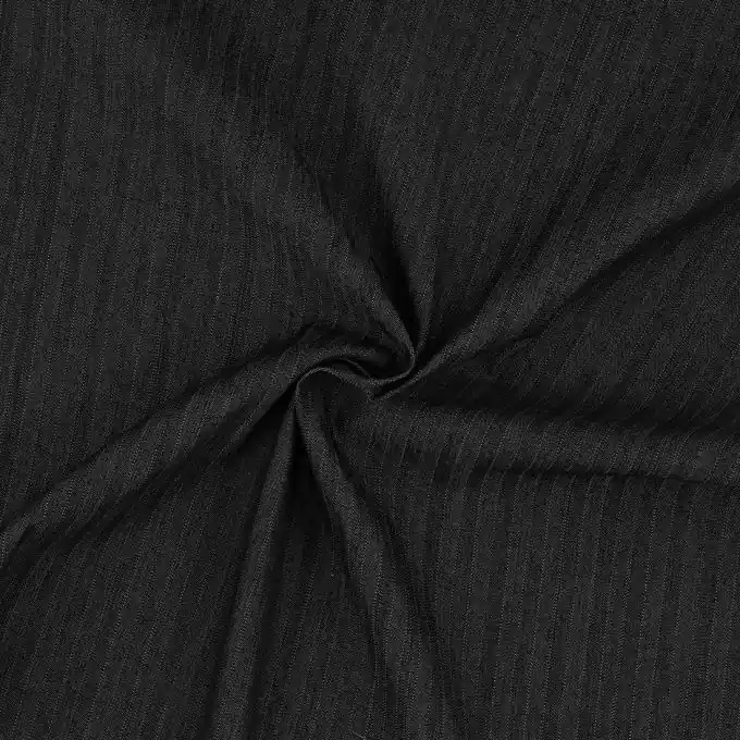 Finale Aktion Gestreifer Jeansstoff