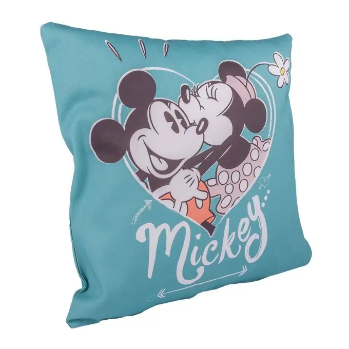 Kissen „Mickey loves Minnie“ Blau Angebot