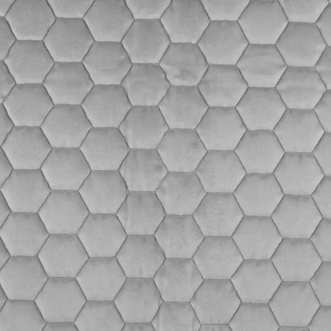 Gesteppter Samtstoff Lisa Beige Meistverkauft