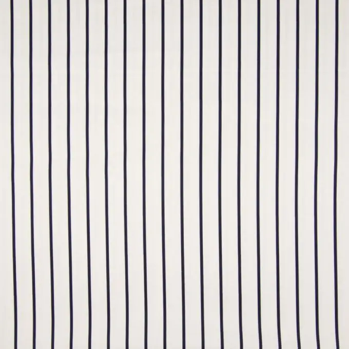 Baumwolljersey Weiss Streifen Sonderaktion