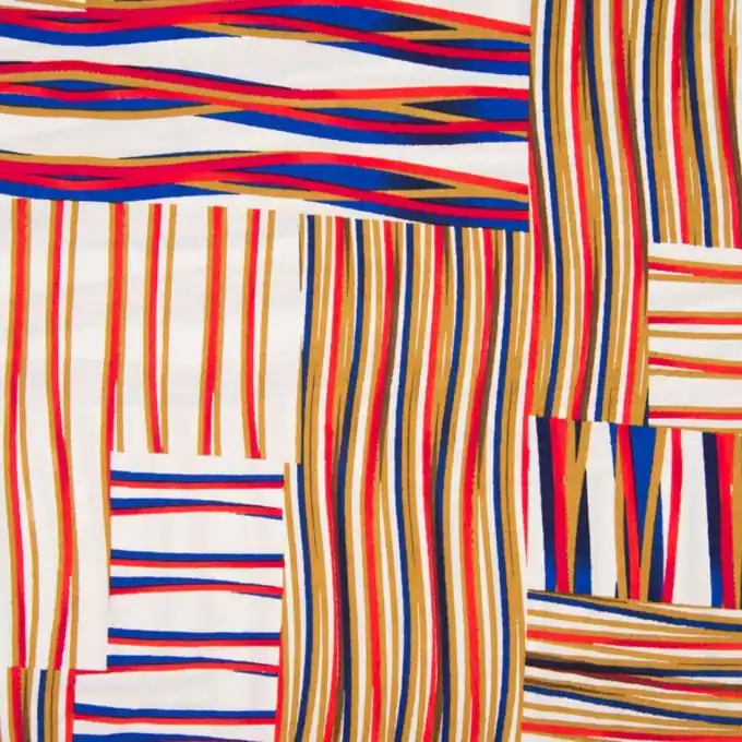 Popeline Viskosestoff Rot Garantierte Lieferung