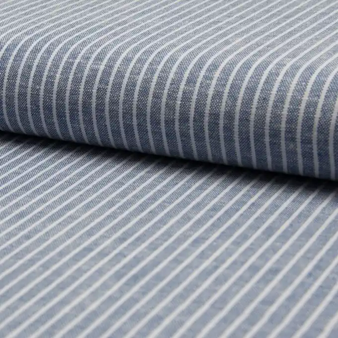 Sofort Bestellen Gestreifter Stoff Leinen/Viskose