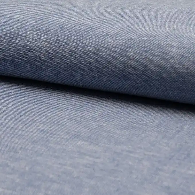 Top-Preis Stoff Leinen/Viskose Blau