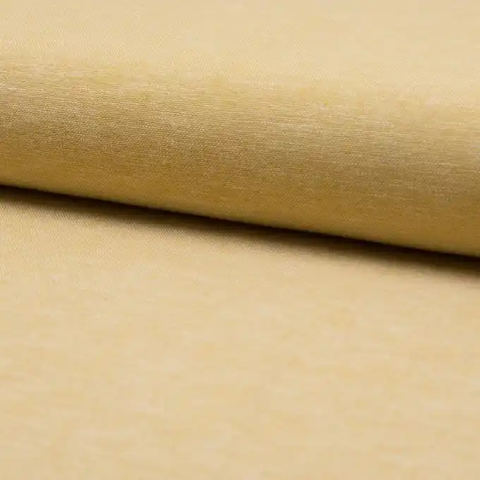 Stoff Leinen/Viskose Senfgelb Heute Kaufen