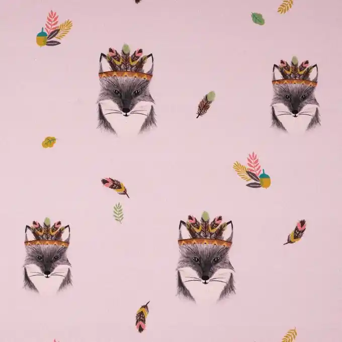 Popeline Baumwolle Fuchs Flieder Weltweiter Versand