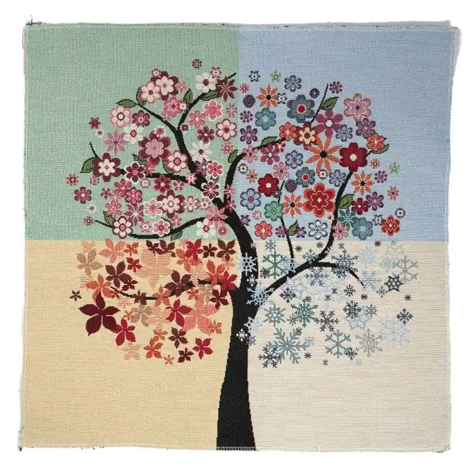 Original Soffzuschnitt Jacquard Baum